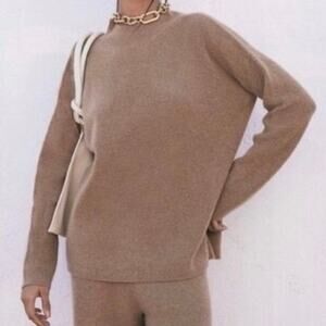Cult Gaia Sierra Sweater In Camel Tan XS